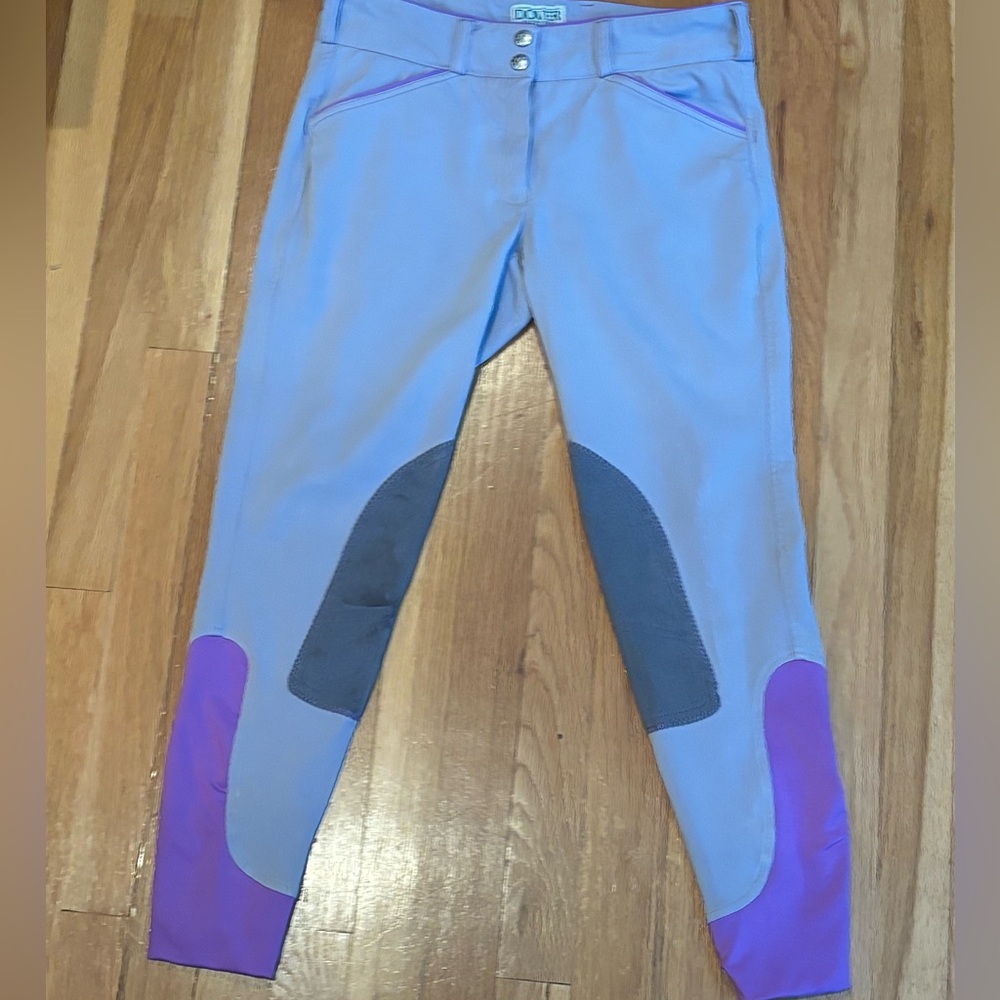 Dover Wesseley Purple Lined Knee Patch Breech